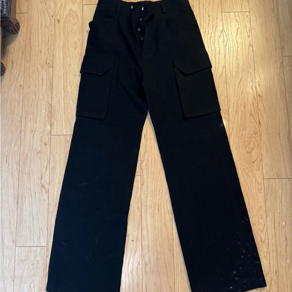 Rick Owens Mohair Cargo Pants - Size 48IT (32-34)